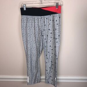 Nike Dri-fit Running Capris Medium Gray